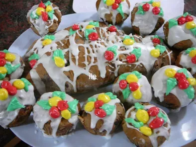 Receta Cupcakes de Navidad o navideños