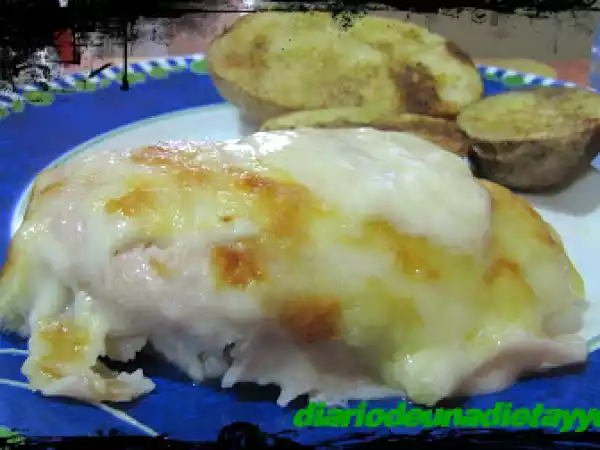 Receta Pechugas de pollo con bechamel