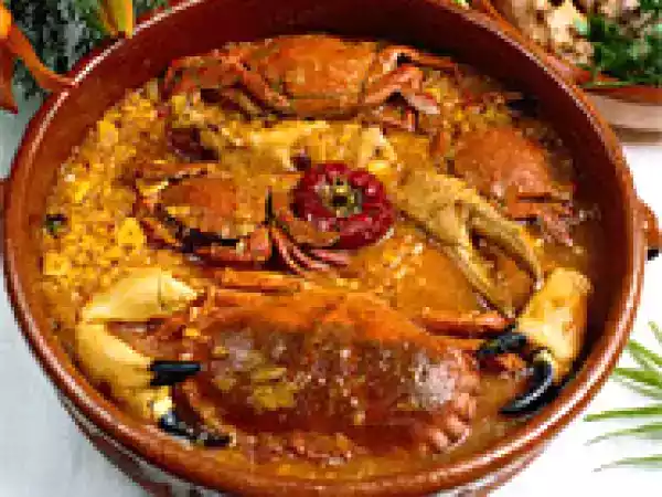 Receta Arroz con cangrejos