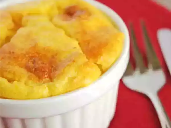 Receta Souffle de coliflor y queso emmental