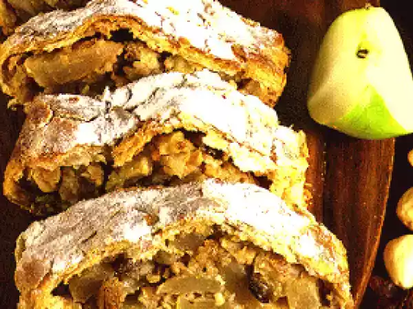 Receta Strudel de manzana