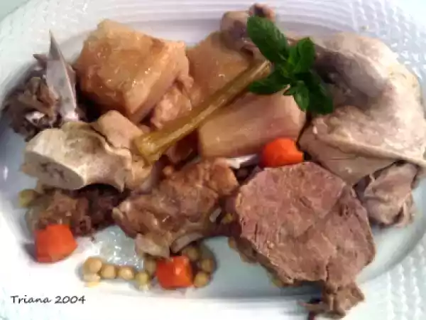 Receta Puchero andaluz