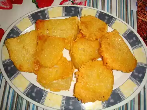 Receta Papas doradas recubiertas de queso