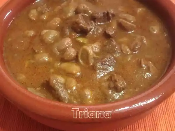 Receta Habas con ternera
