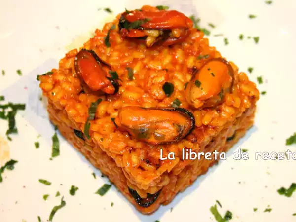 Receta Arroz con mejillones