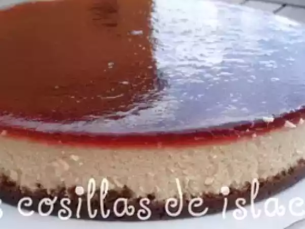 Receta Tarta de queso con chocolate blanco (al horno)