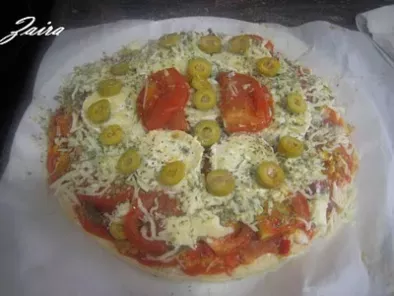 Receta Concurso de pizzas santa rita: pizza fantasía