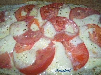 Receta Tarta de albahaca con tomate y mozzarella