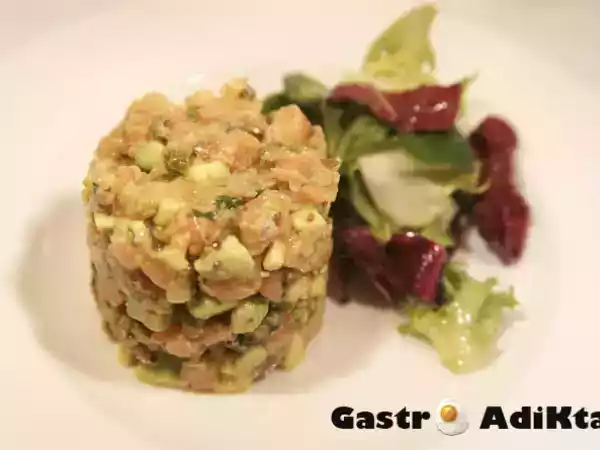Receta Tartar de salmón y aguacate