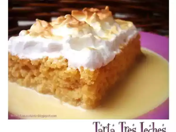 Receta Tarta tres leches
