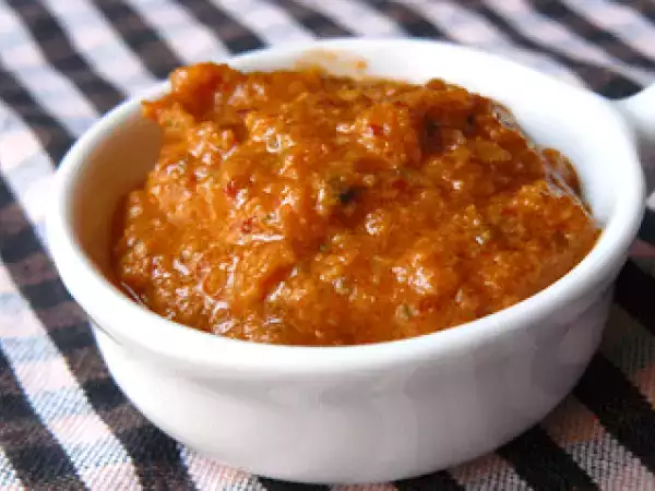 Receta Salvitjada, la salsa dels calçots