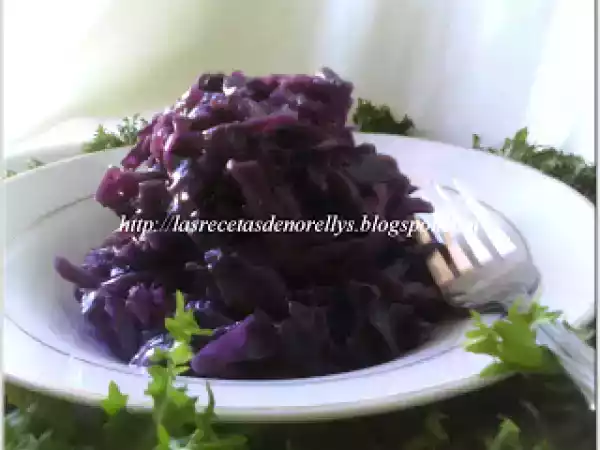 Receta Rotkohl (repollo morado estilo alemán)