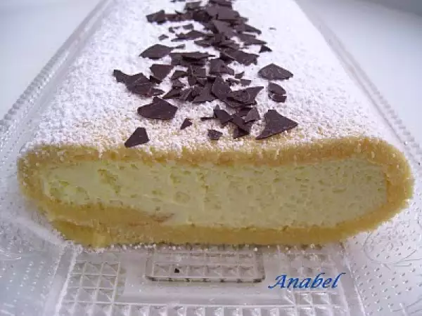 Receta Brazo de mousse queso y limoncello