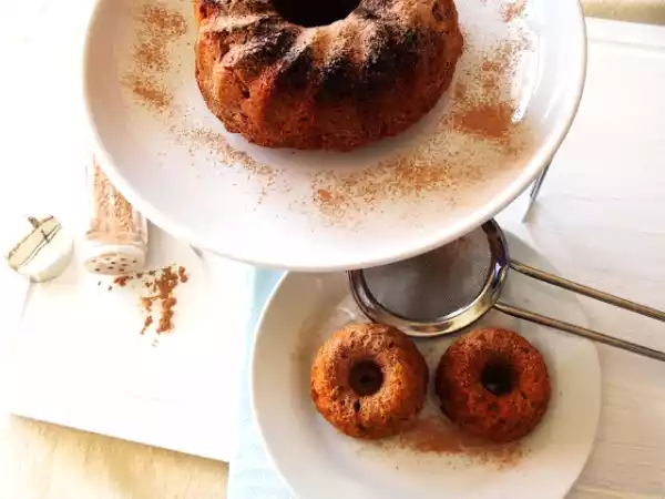 Receta Mini bundt cakes de zanahoria