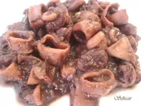 Receta Chipirones encebollados (thermomix)