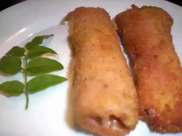 Receta Flamenquines de jamón