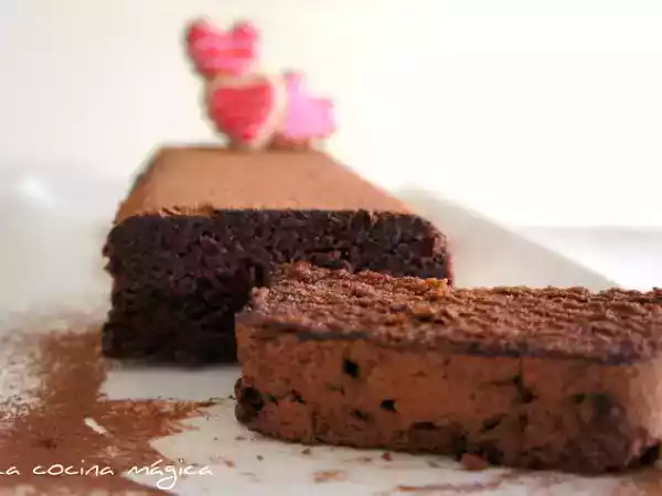Receta Black cake al microondas y feliz san valentin