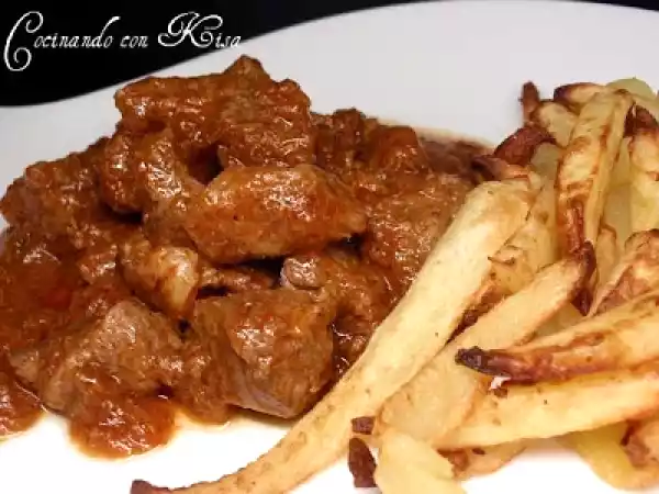 Receta Ternera con tomate (fussioncook)