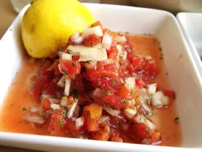 Receta Sopa mexicana de pescado y tomate