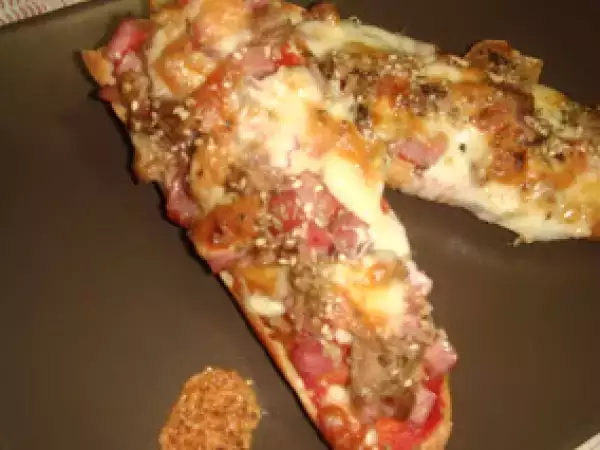 Receta Pan pizza