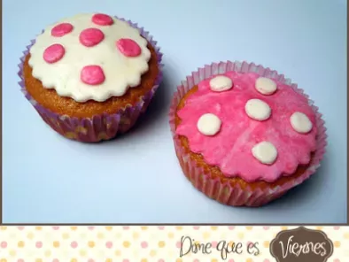 Receta Mini cupcakes de zanahoria y avellanas