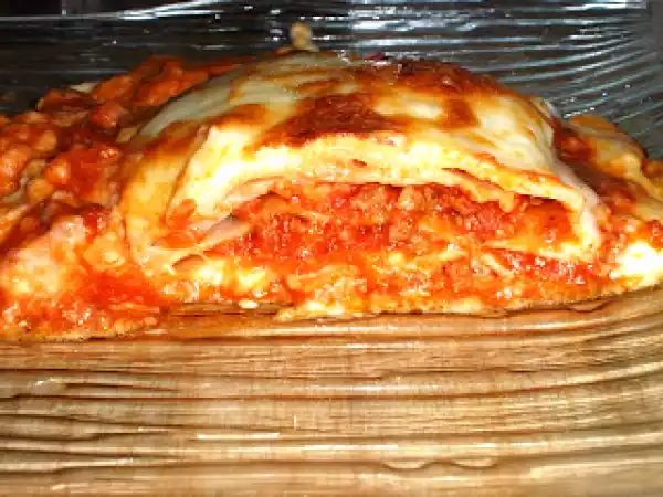 Receta Lasaña de carne
