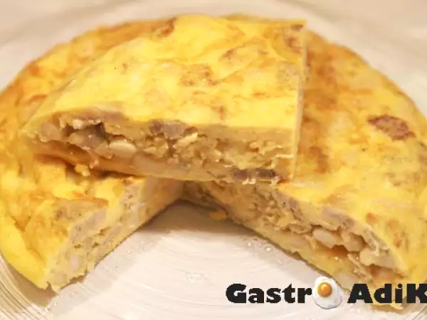 Receta Tortilla de dijous gras
