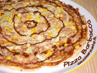 Receta Pizza barbacoa
