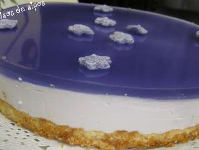 Receta Tarta de caramelo de violeta
