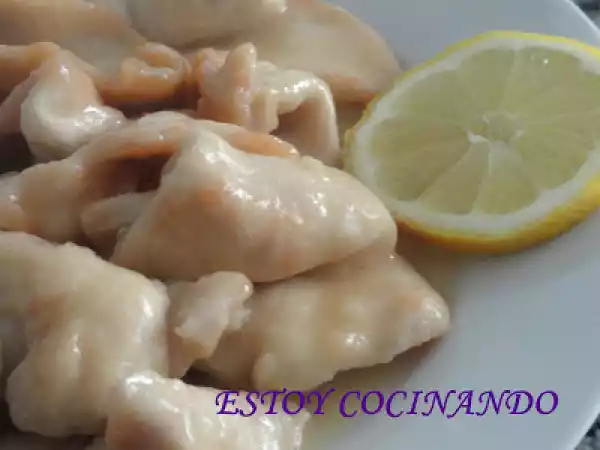 Receta Pechuga de pavo con salsa de limón