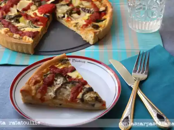 Receta Tarta ratatouille (salada)