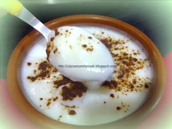 Receta Natillas de claras sin azúcar