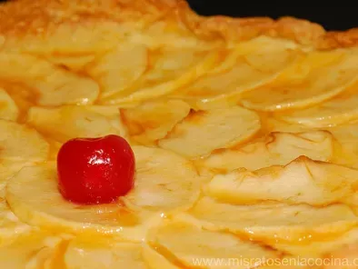 Receta Tarta de manzana con hojaldre