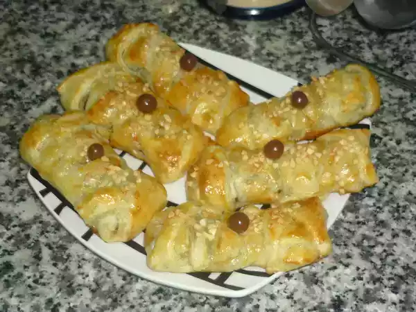 Receta Strudel de frutos secos