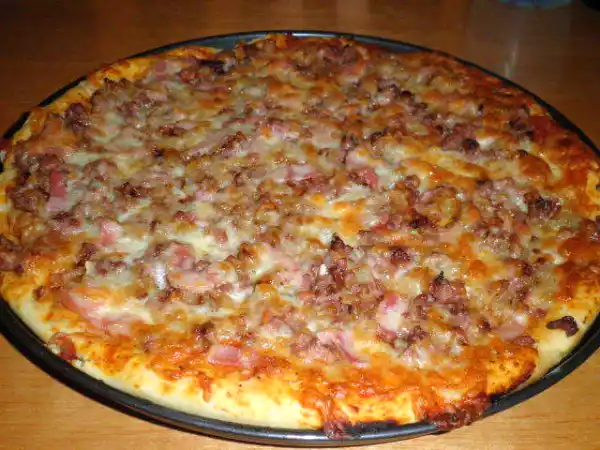 Receta Pizza boloñesa