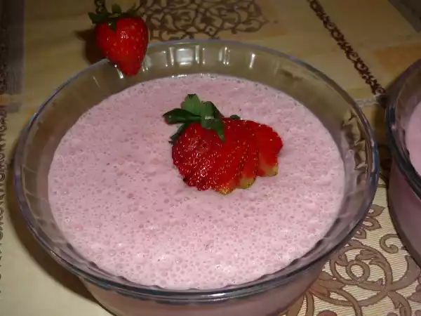 Receta Natillas de fresas.