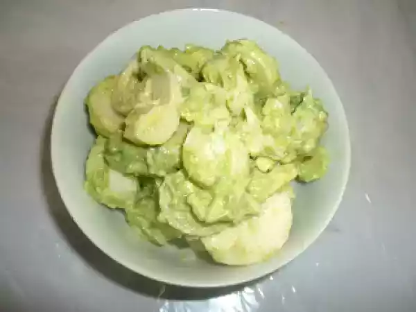 Receta Ensalada de aguacate con palmitos