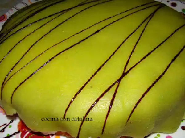 Receta Tarta princesa / princess cake