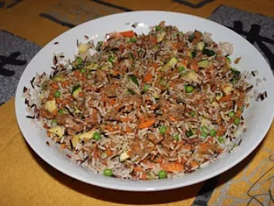 Receta Ensalada de arroz salvaje