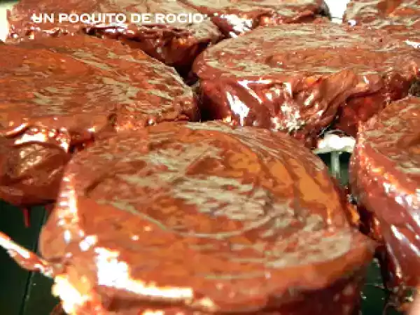 Receta Phoskitos caseros de chocolate