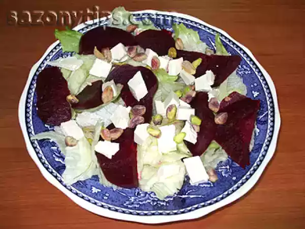 Receta Ensalada de lechuga y betabel