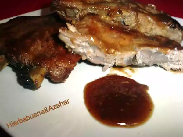 Receta Costillas estilo tony roma's