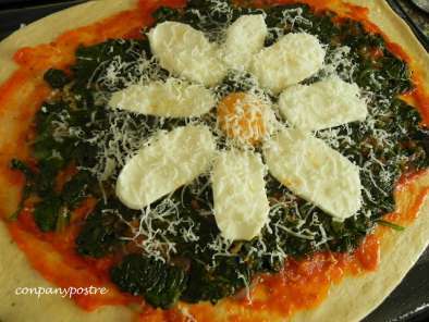 Receta Pizza florentina