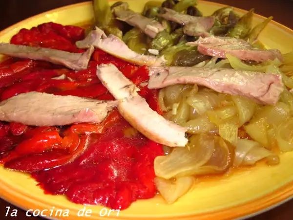 Receta Escalivada (asada en bolsa) y premios