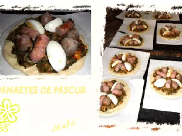 Receta Panaetes de pascua