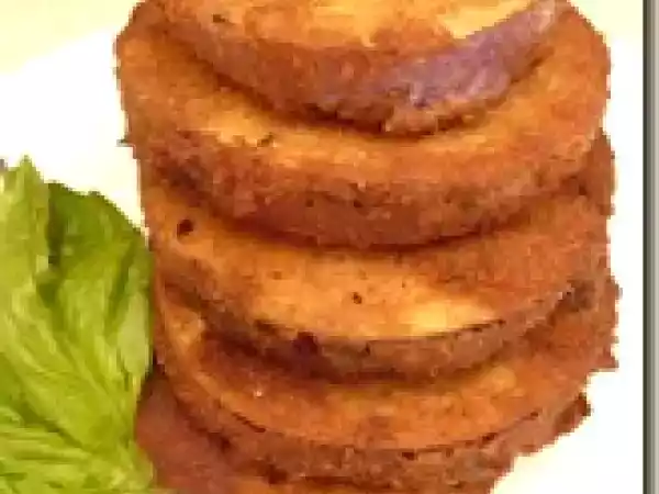 Receta Torrejas de berenjenas