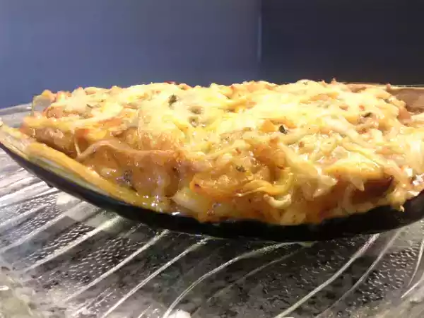 Receta Berenjenas rellenas lights, fussioncook y horno