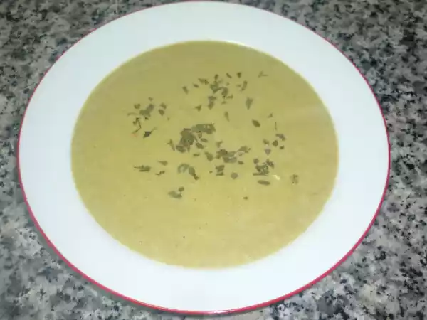 Receta Crema de espárragos verdes