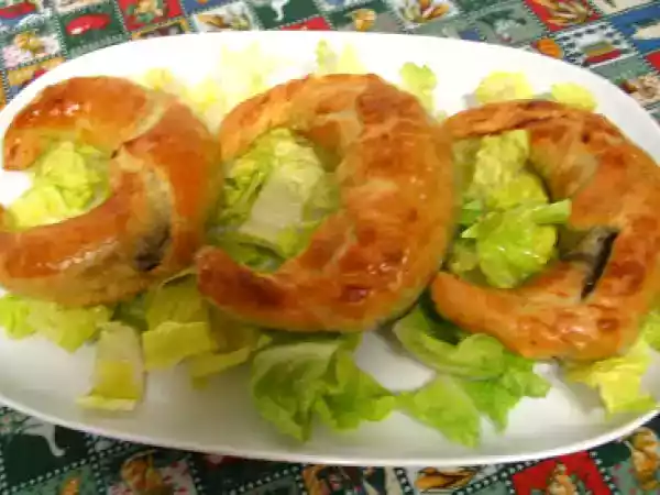 Receta Croissants salados de morcilla y otras cosas