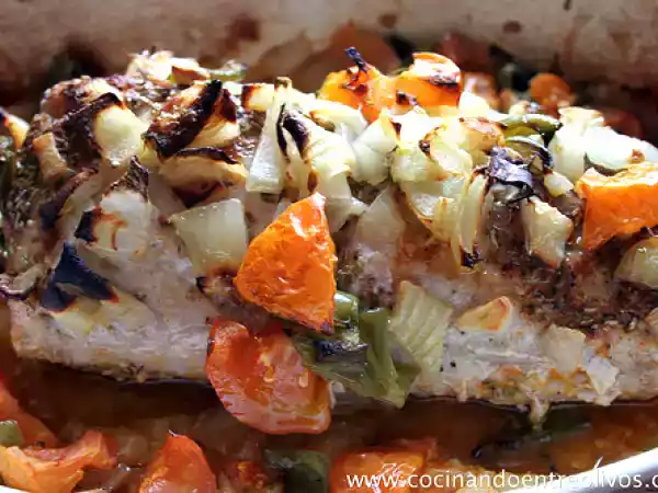 Receta Lomo de cerdo breseado con salsa de yogur